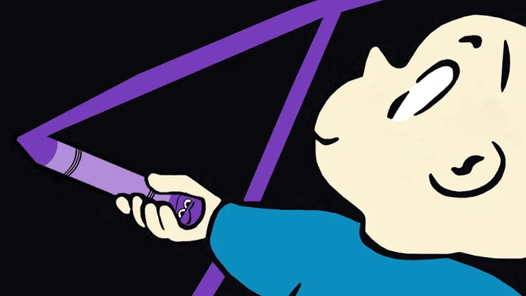 Harold and the Creepy Purple Crayon