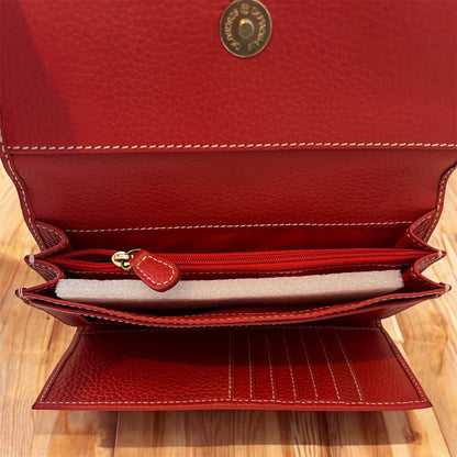 Leather Purse for women, Genuine Leather Wallet for Ladies