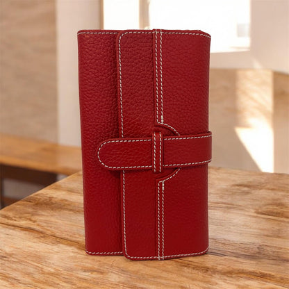 Leather Purse for women, Genuine Leather Wallet for Ladies