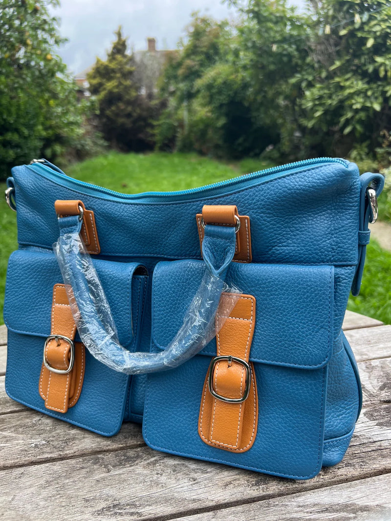 The Timeless Luxury Tote Bag – Genuine Leather Shoulder & Crossbody Handbag