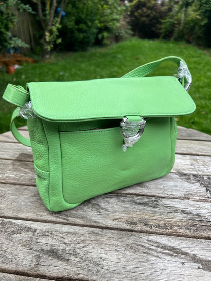 Small Handmade Leather Crossbody Purses, Luxury Leather Bag for Women