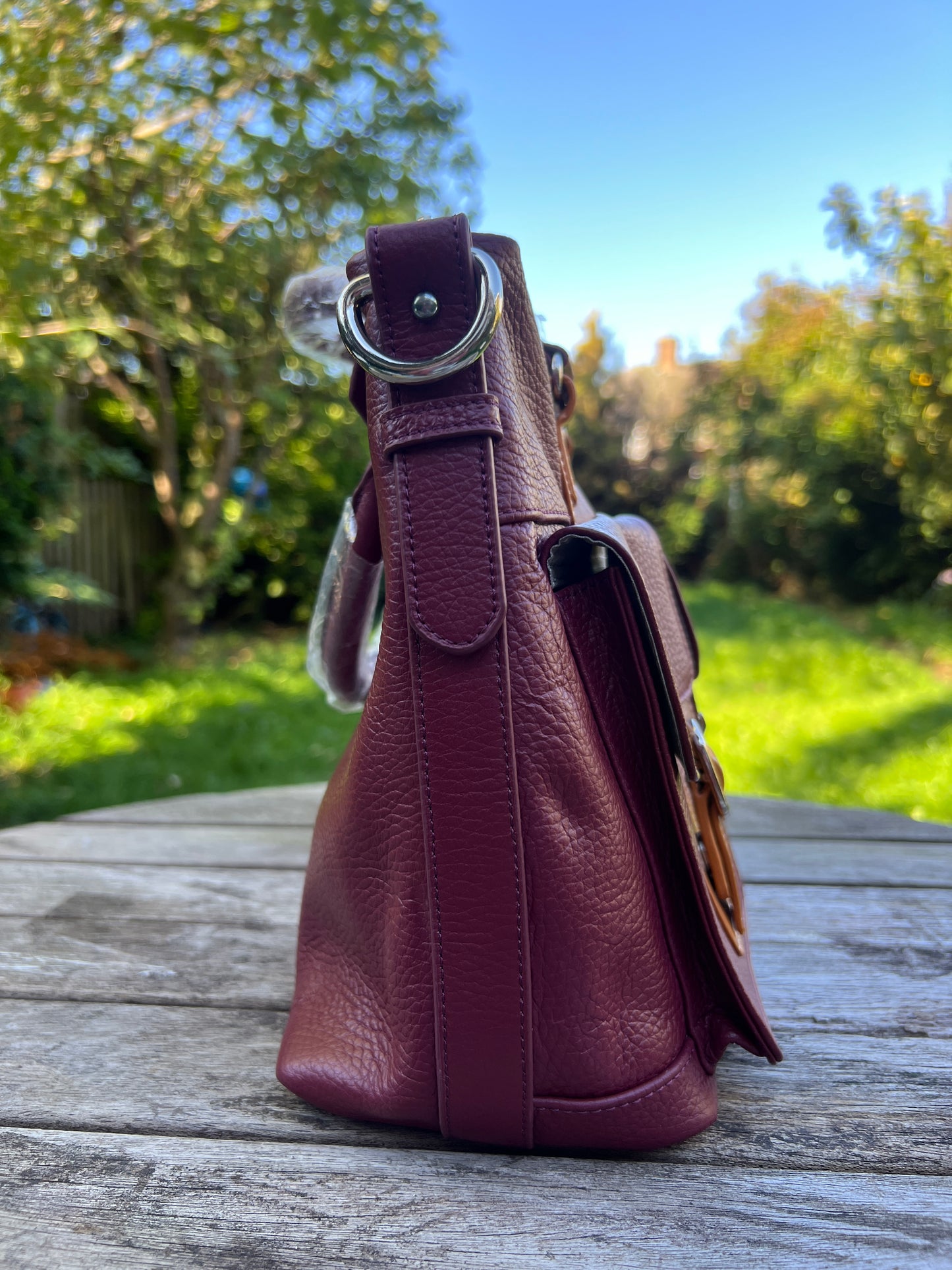 Genuine Leather Tote Bag for Women. Crossbody Shoulder Luxury Tote Bag for Ladies