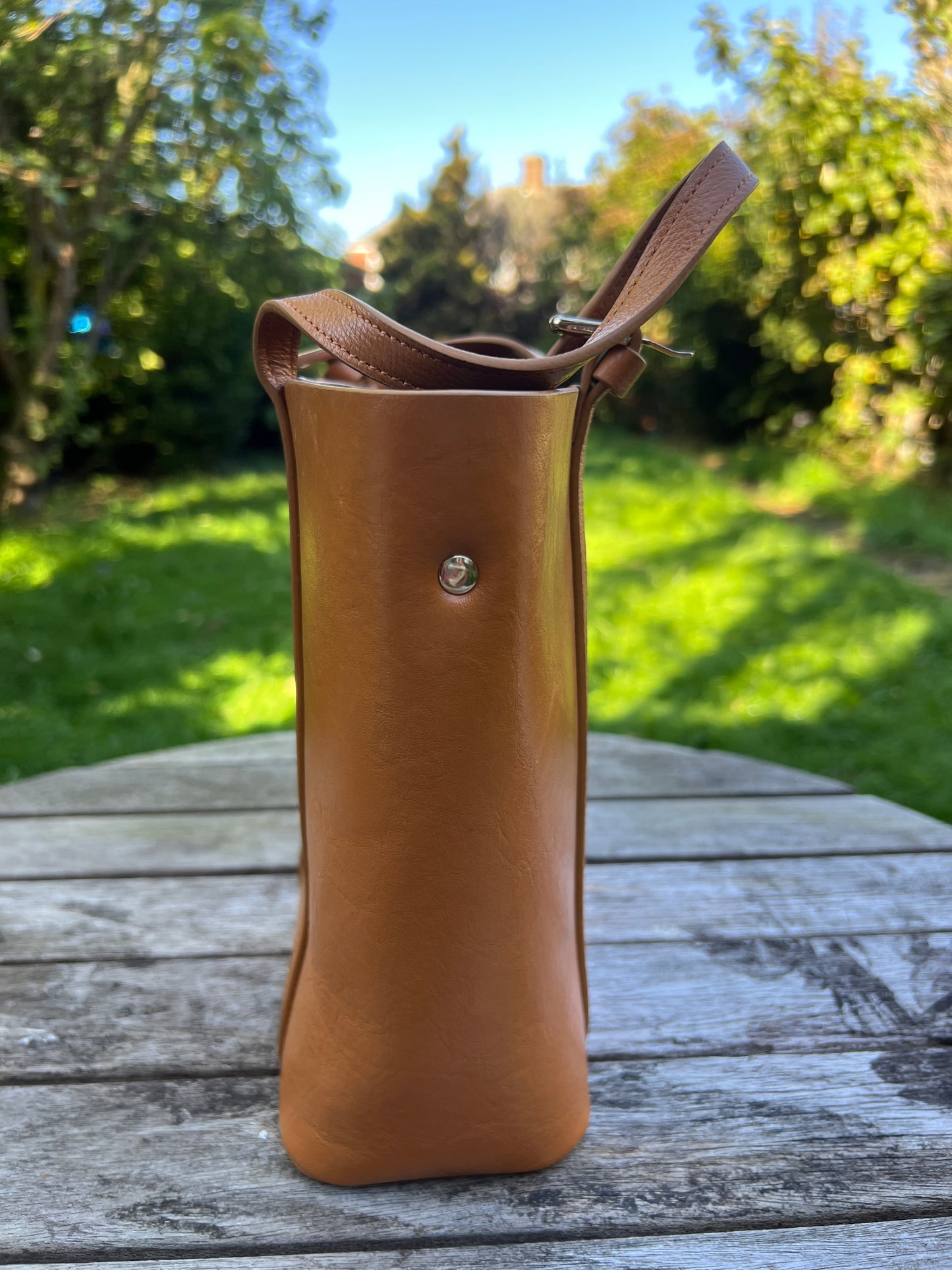 Full Grain Leather Bags for Women. Unique Leather Shoulder Bag for Ladies