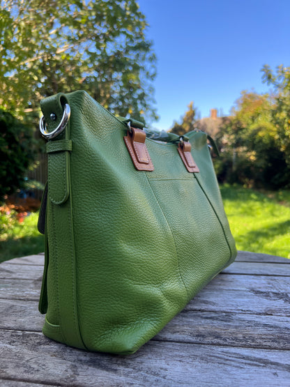 Bag, Leather Tote Bag. Cross Body  Luxury Tote Bag for Women