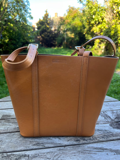 Tote Bag, Full Grain Leather Bags for Women. Unique Leather Shoulder Bag for Ladies
