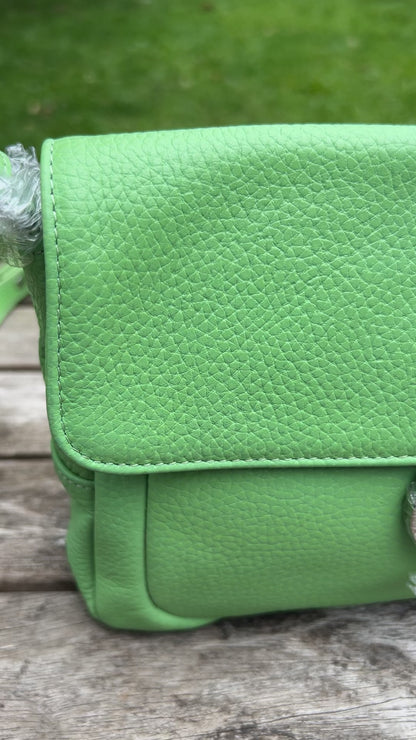 Small Handmade Leather Crossbody Purses, Luxury Leather Bag for Women