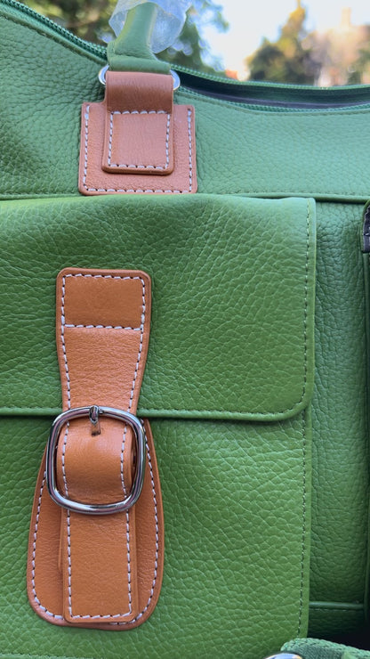 Bag, Leather Tote Bag. Cross Body  Luxury Tote Bag for Women