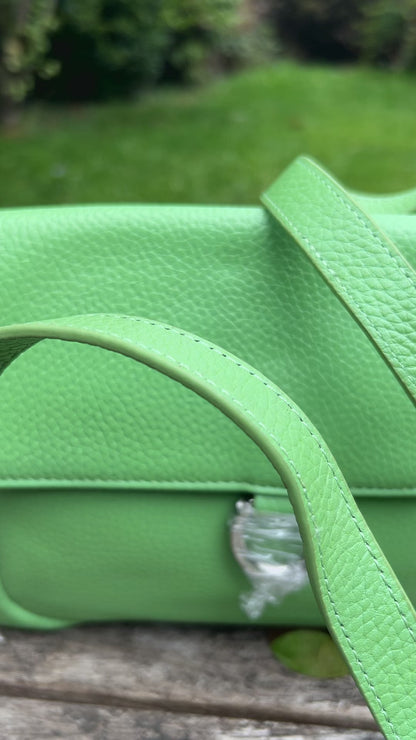 Small Handmade Leather Crossbody Purses, Luxury Leather Bag for Women